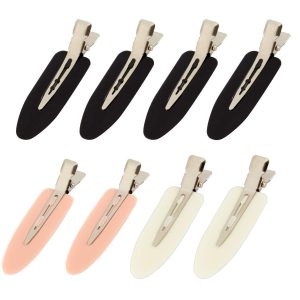 8Pcs No Bend No Crease Hair Clips