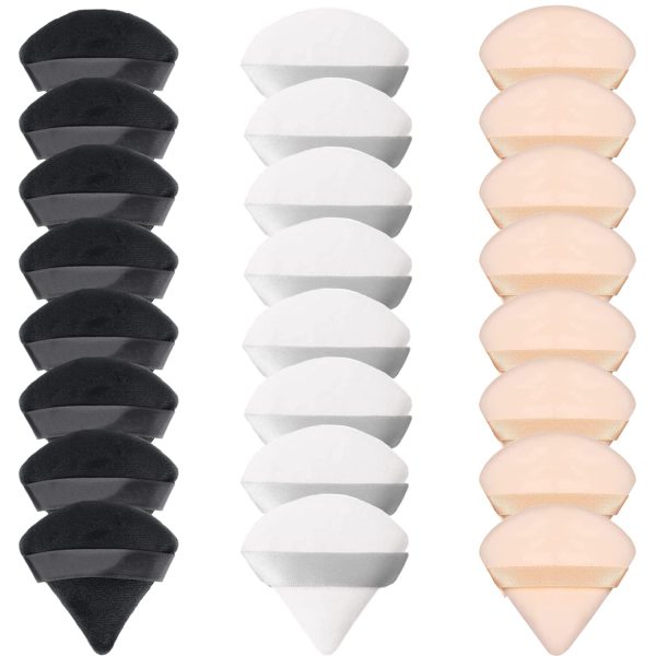 24 Pieces Powder Puff, Triangle